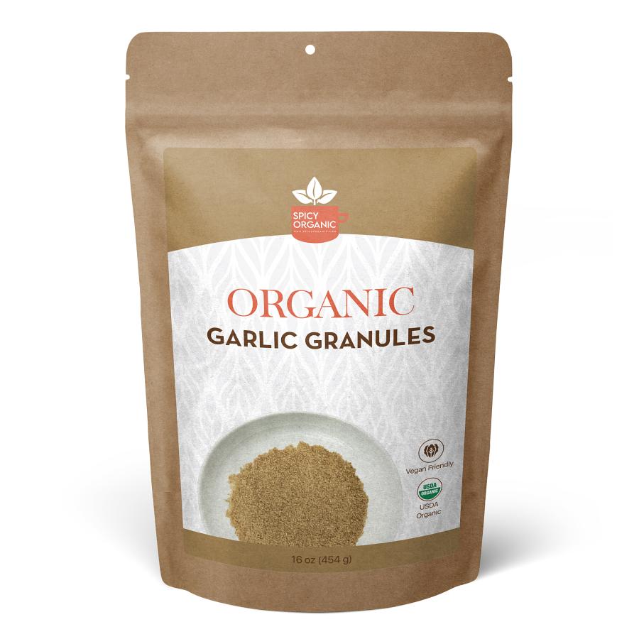 Organic Garlic Granules Minced Garlic Granules 16 OZ 51825 Buy